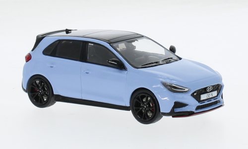 Hyundai i30 N 2022 Lichtblauw - 1:43